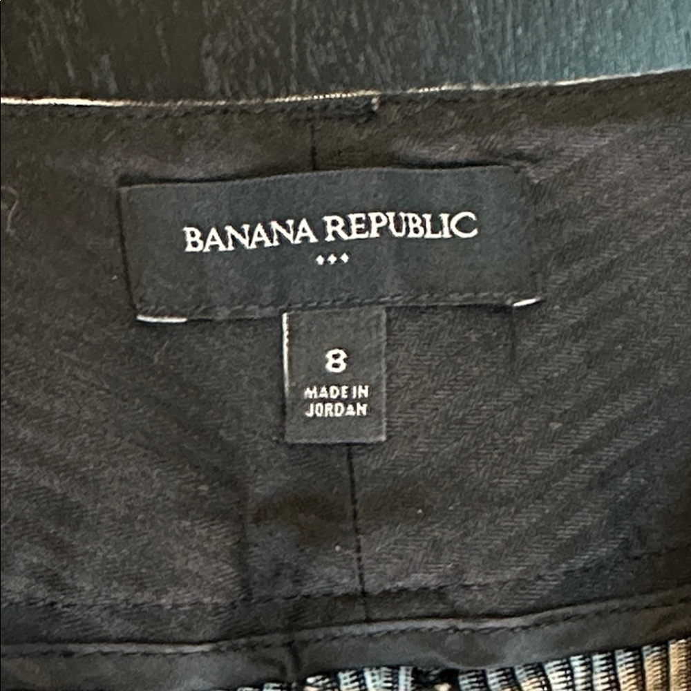 Banana Republic Factory striped cropped trouser pants - Picture 3 of 11